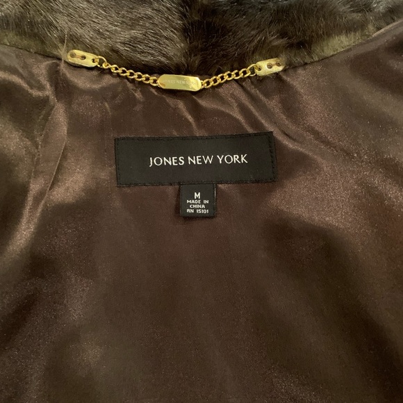 Brown Mink Faux Fur Coat - Picture 8 of 9